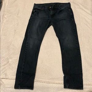 Pa win men’s dark wash jeans